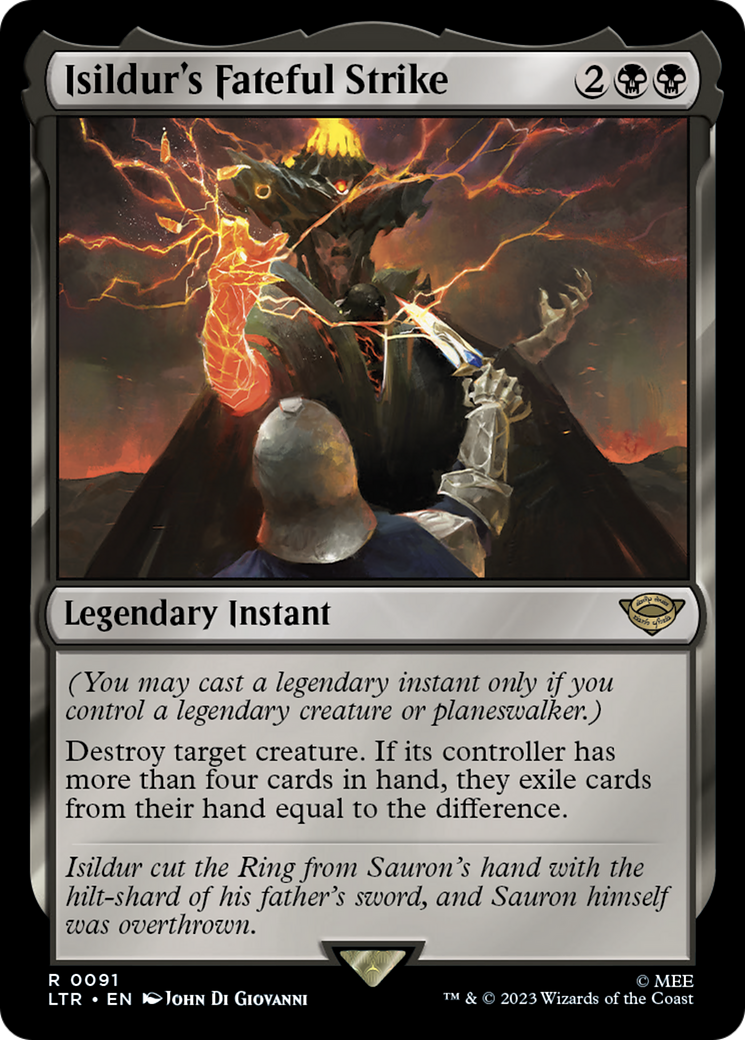 Magic: The Gathering - Isildur's Fateful Strike - The Lord of the Rings: Tales of Middle-earth