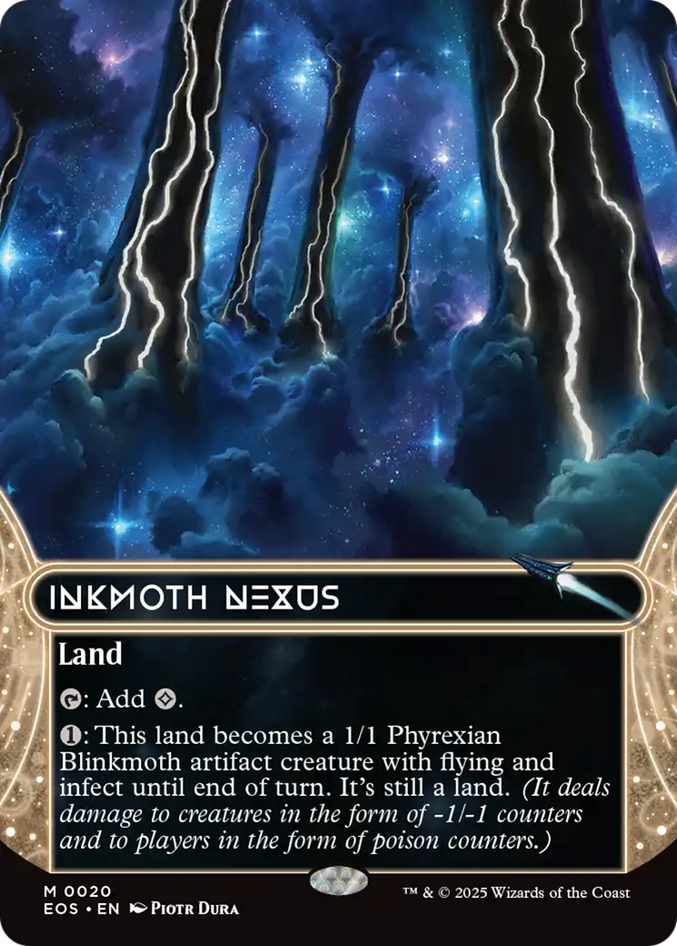 Magic: The Gathering - Inkmoth Nexus Foil - Edge of Eternities: Stellar Sights