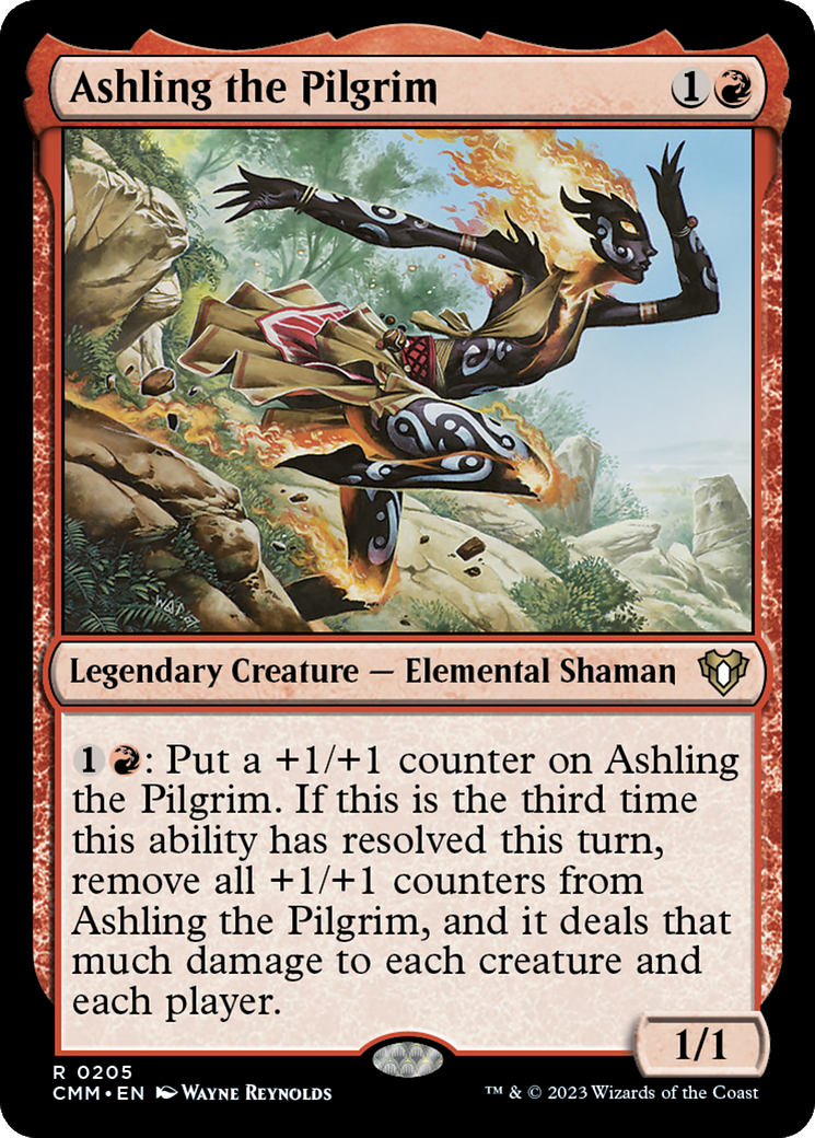 Magic: The Gathering - Ashling the Pilgrim - Commander Masters