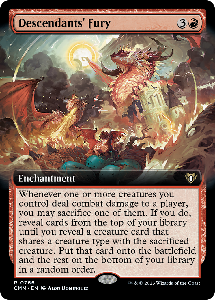 Magic: The Gathering - Descendants' Fury - Commander Masters