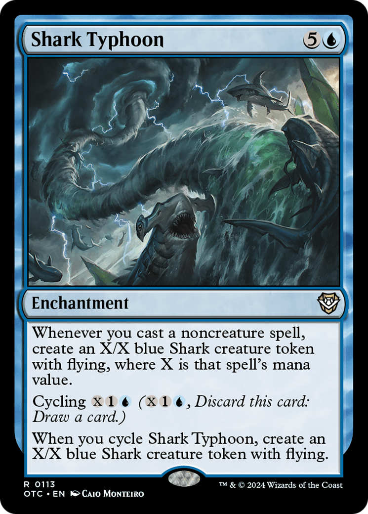 Magic: The Gathering - Shark Typhoon - Outlaws of Thunder Junction Commander