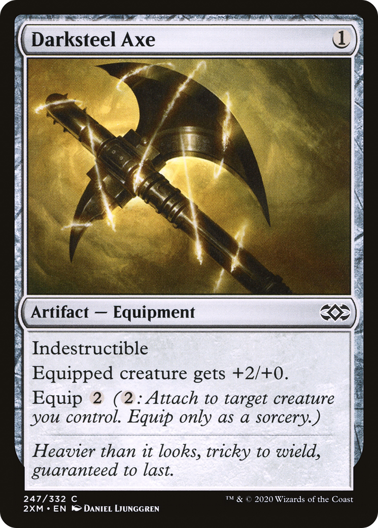Magic: The Gathering - Darksteel Axe Foil - Double Masters
