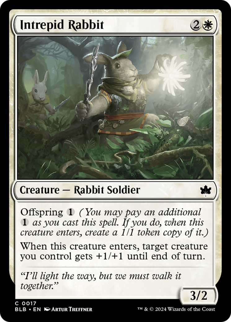 Magic: The Gathering - Intrepid Rabbit - Bloomburrow