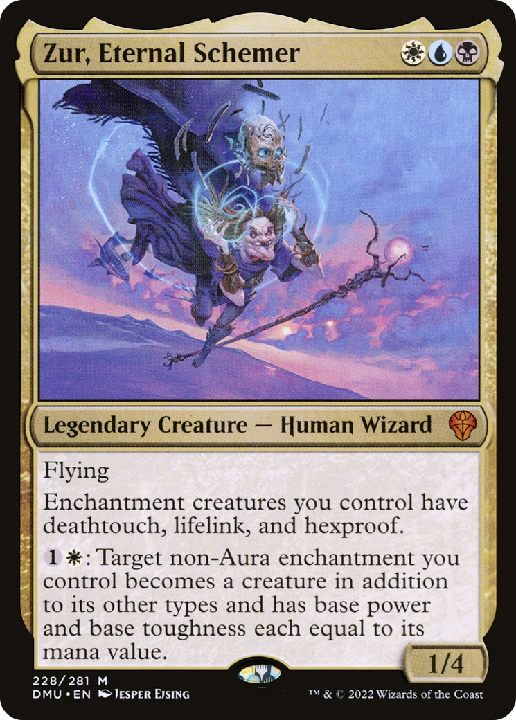 Magic: The Gathering - Zur, Eternal Schemer Foil - Dominaria United