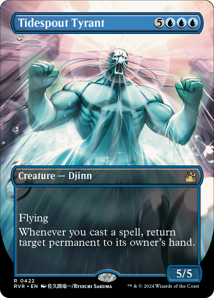 Magic: The Gathering - Tidespout Tyrant Foil - Ravnica Remastered