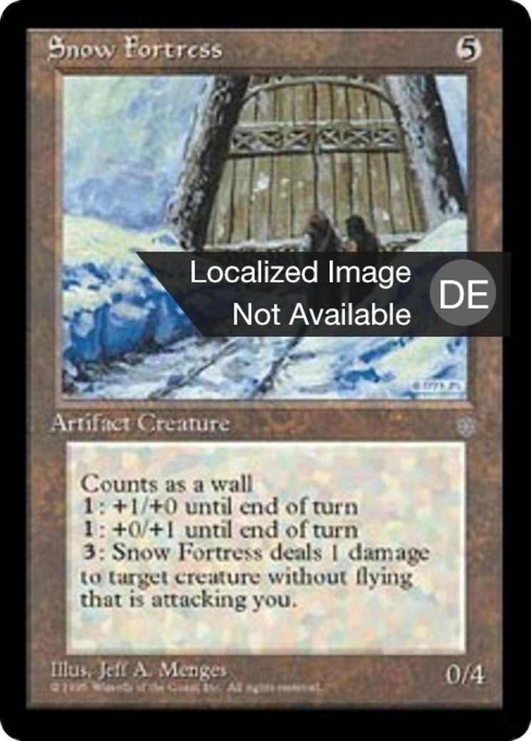 Magic: The Gathering - Schneefestung - Ice Age