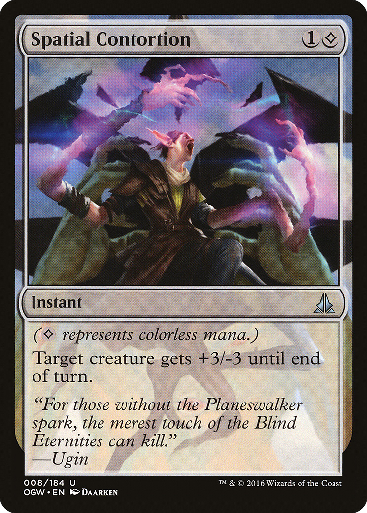 Magic: The Gathering - Spatial Contortion Foil - Oath of the Gatewatch