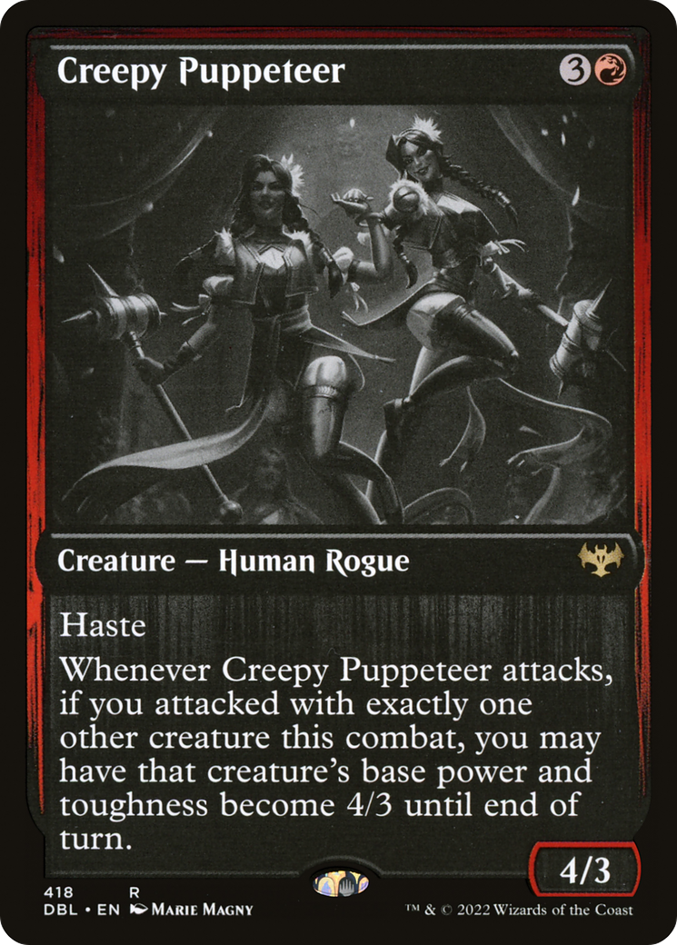 Magic: The Gathering - Creepy Puppeteer Foil - Innistrad: Double Feature