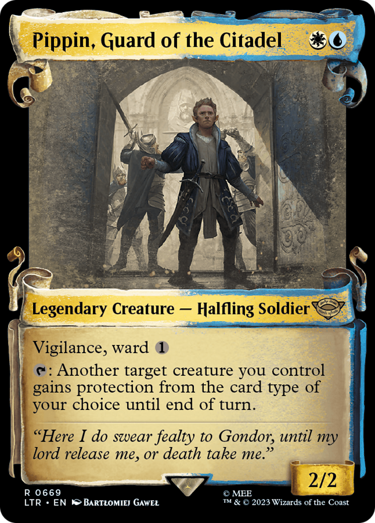 Magic: The Gathering - Pippin, Guard of the Citadel - The Lord of the Rings: Tales of Middle-earth
