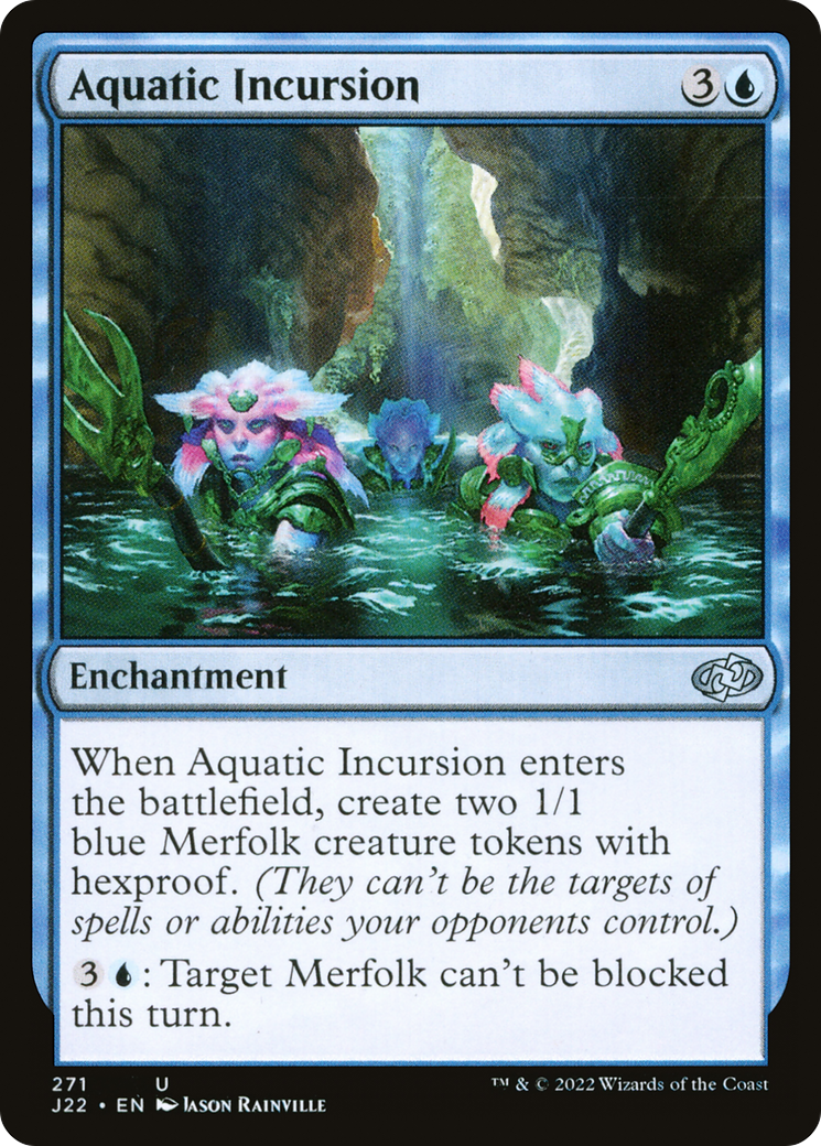 Magic: The Gathering - Aquatic Incursion - Jumpstart 2022