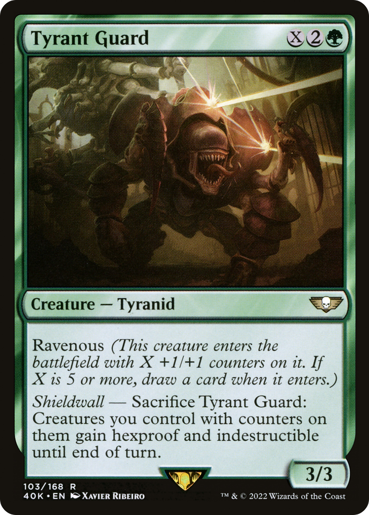 Magic: The Gathering - Tyrant Guard - Warhammer 40000 Commander