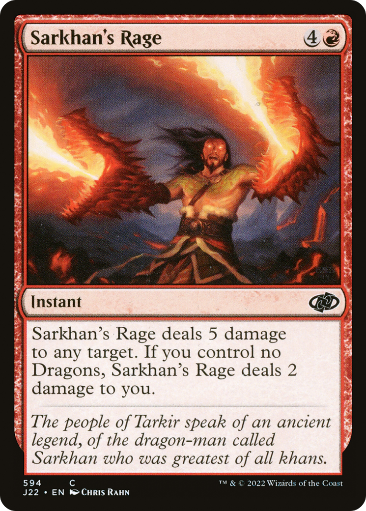 Magic: The Gathering - Sarkhan's Rage - Jumpstart 2022