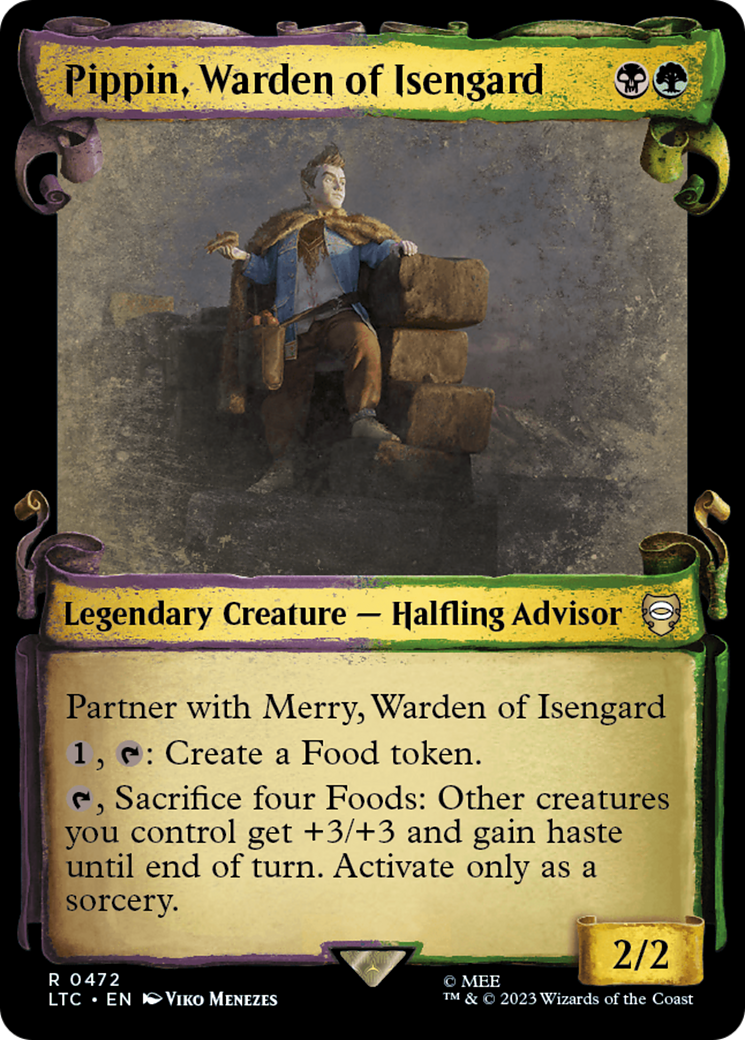 Magic: The Gathering - Pippin, Warden of Isengard - Tales of Middle-earth Commander