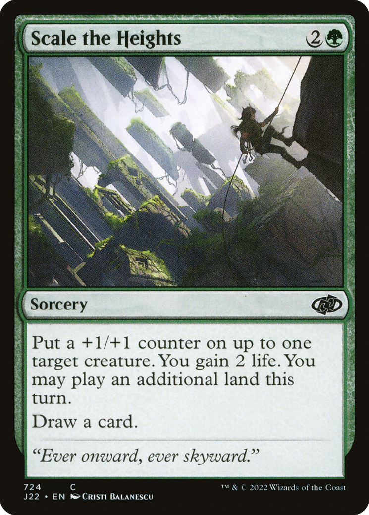 Magic: The Gathering - Scale the Heights - Jumpstart 2022