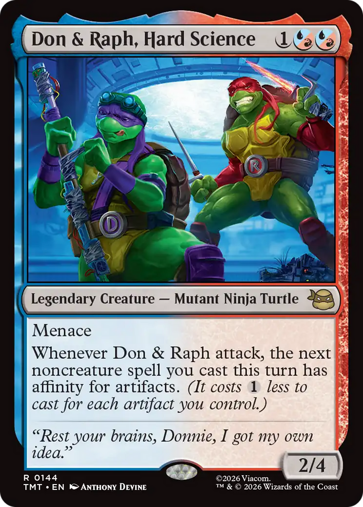 Magic: The Gathering - Don & Raph, Hard Science - Teenage Mutant Ninja Turtles
