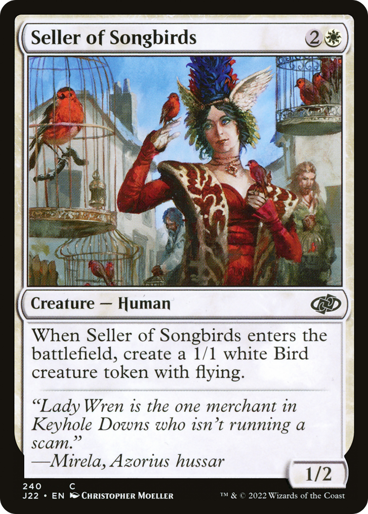 Magic: The Gathering - Seller of Songbirds - Jumpstart 2022