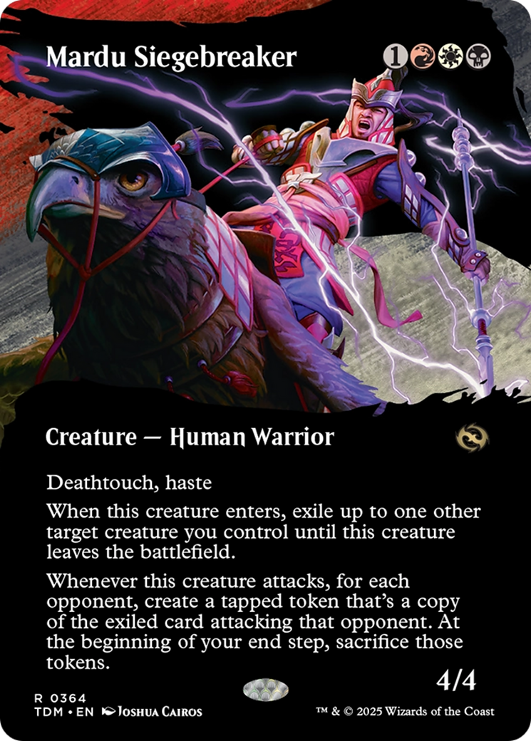 Magic: The Gathering - Mardu Siegebreaker - Tarkir: Dragonstorm