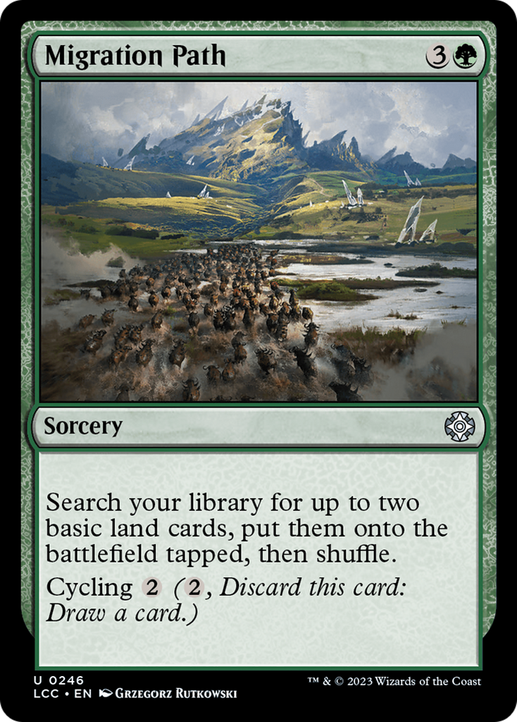 Magic: The Gathering - Migration Path - The Lost Caverns of Ixalan Commander