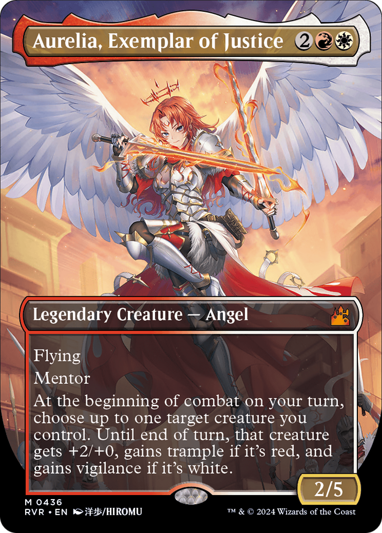 Magic: The Gathering - Aurelia, Exemplar of Justice - Ravnica Remastered