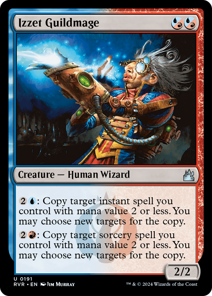 Magic: The Gathering - Izzet Guildmage Foil - Ravnica Remastered