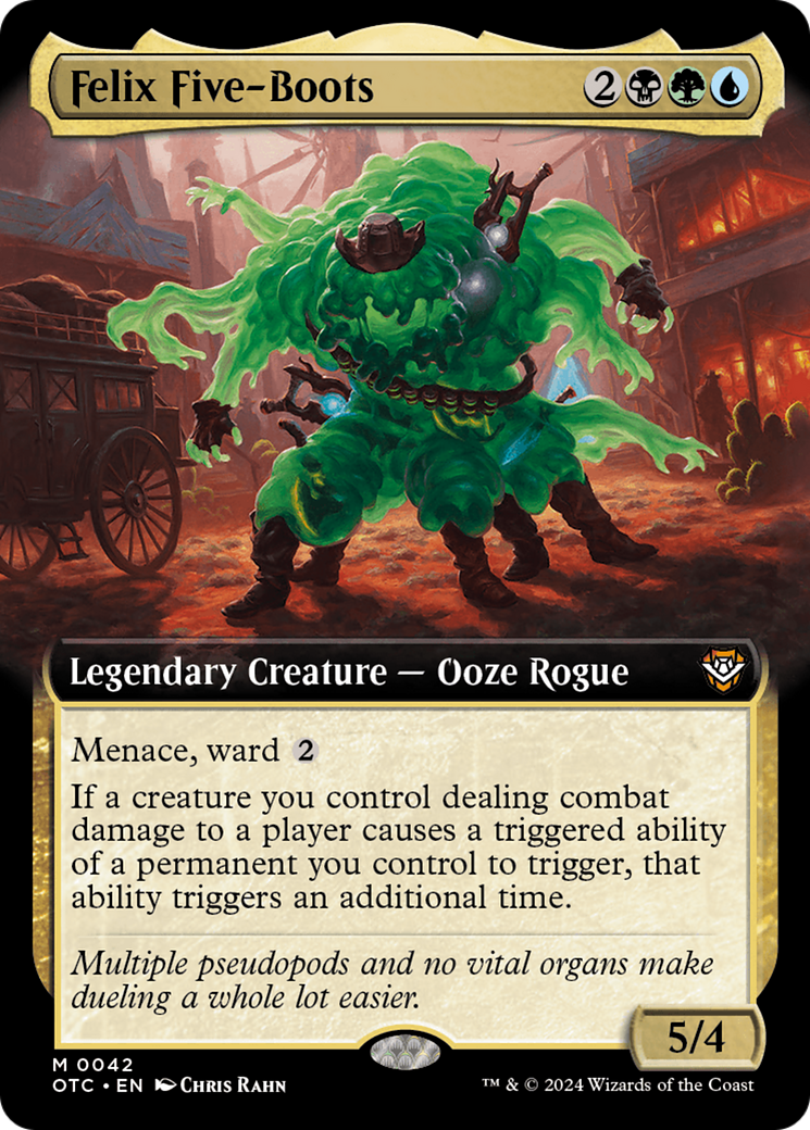 Magic: The Gathering - Felix Five-Boots - Outlaws of Thunder Junction Commander