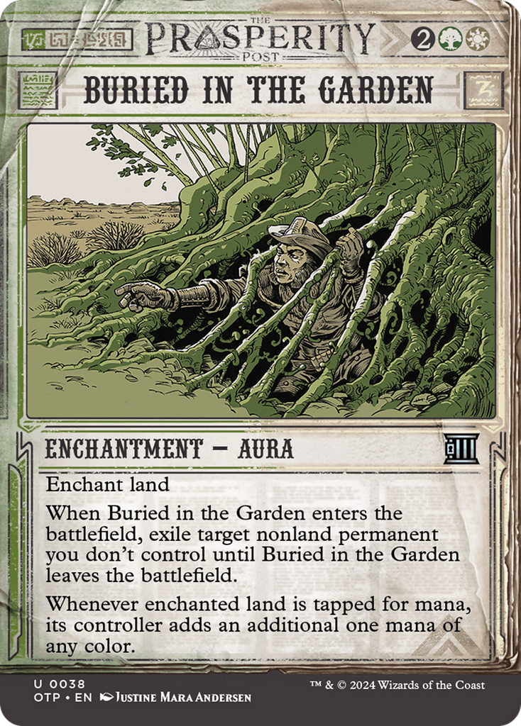 Magic: The Gathering - Buried in the Garden - Breaking News