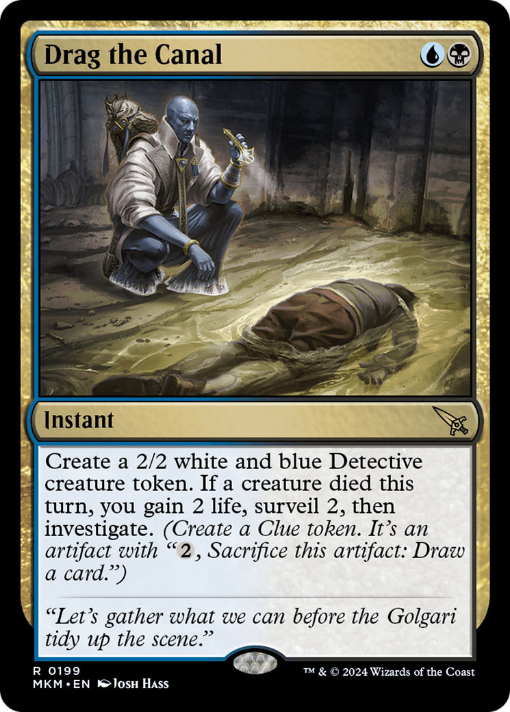 Magic: The Gathering - Drag the Canal - Murders at Karlov Manor