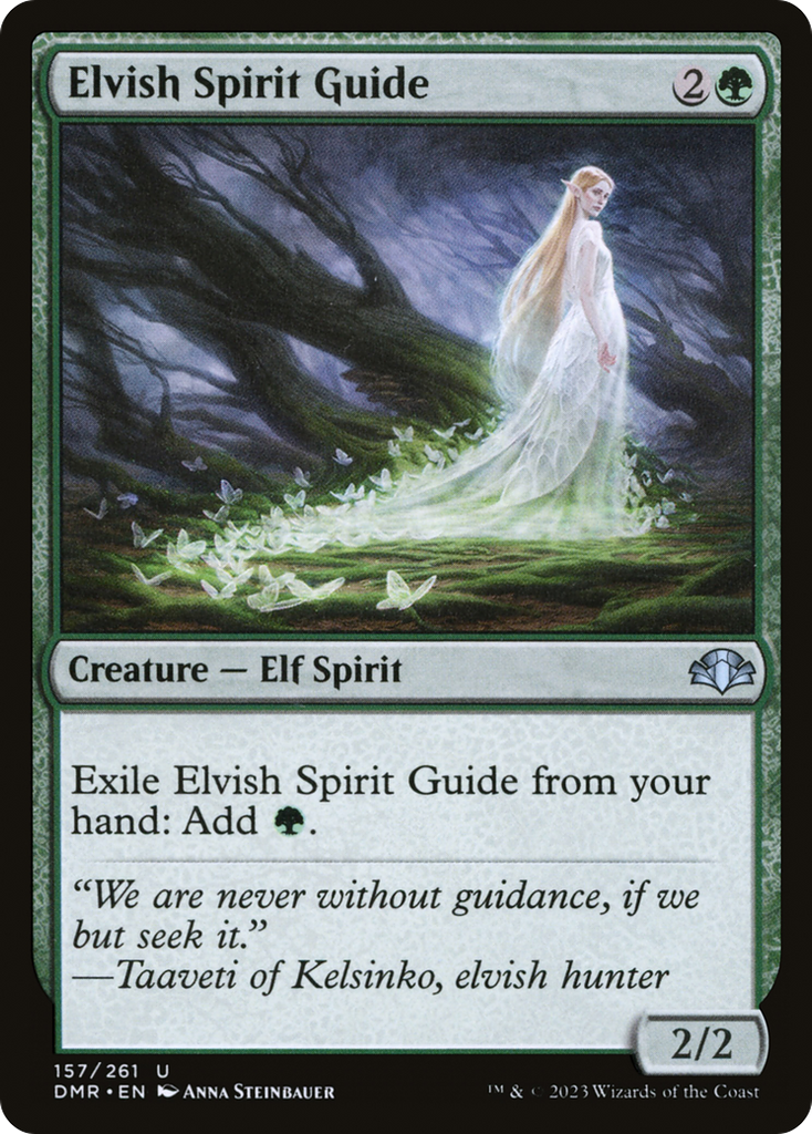 Magic: The Gathering - Elvish Spirit Guide - Dominaria Remastered