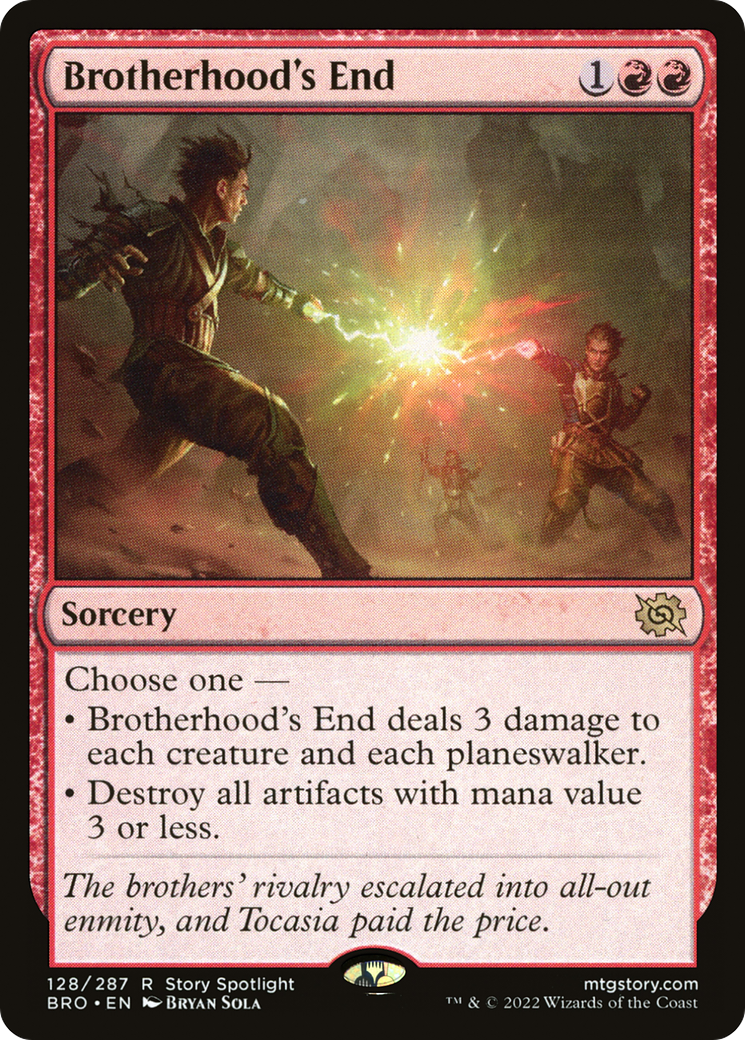 Magic: The Gathering - Brotherhood's End Foil - The Brothers' War
