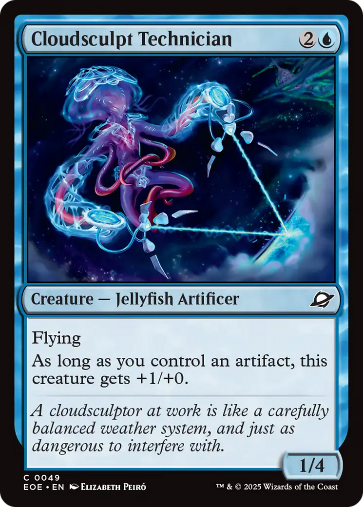 Magic: The Gathering - Cloudsculpt Technician Foil - Edge of Eternities