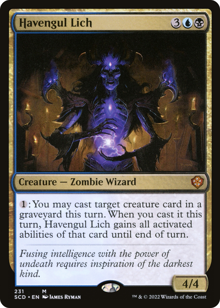Magic: The Gathering - Havengul Lich - Starter Commander Decks