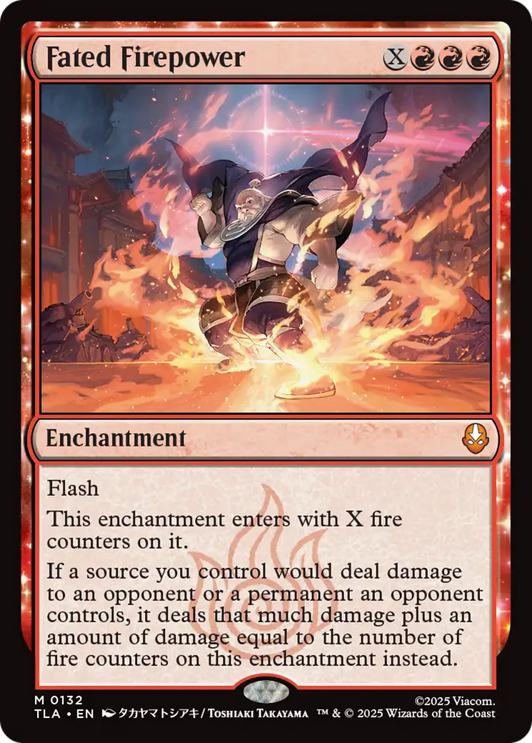 Magic: The Gathering - Fated Firepower Foil - Avatar: The Last Airbender