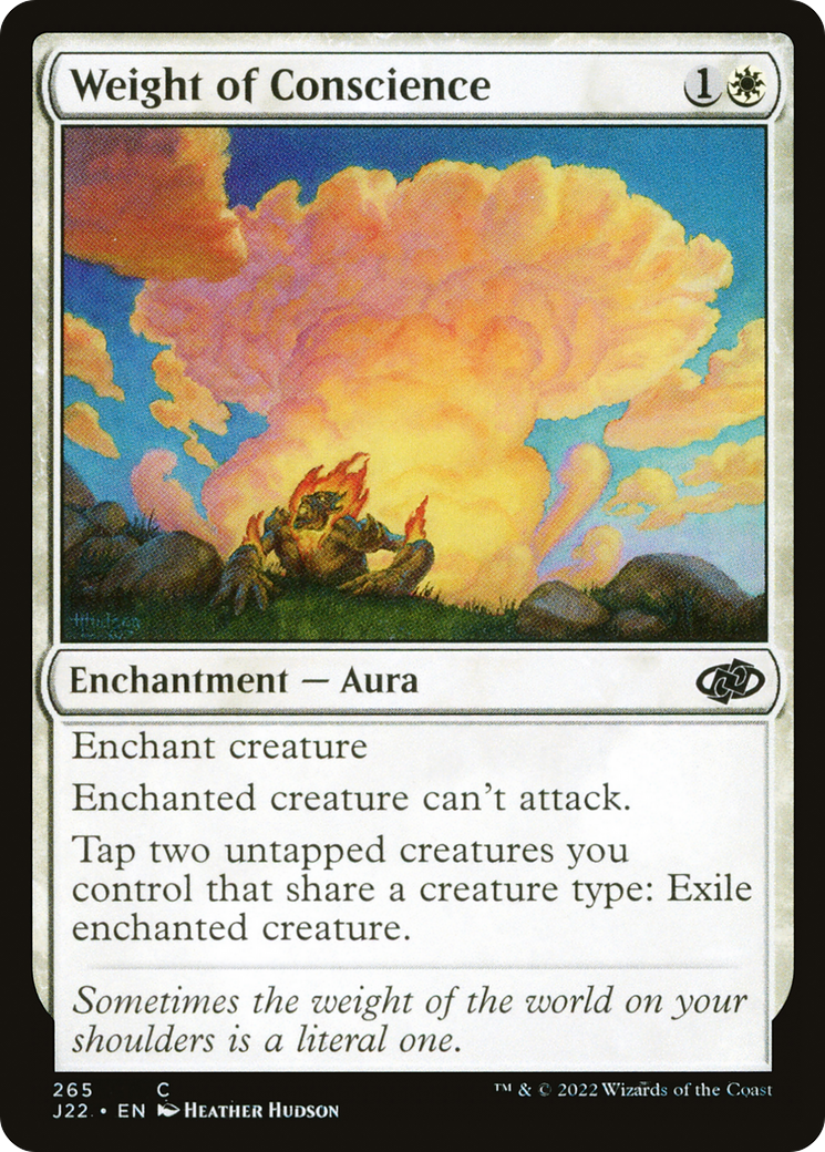 Magic: The Gathering - Weight of Conscience - Jumpstart 2022
