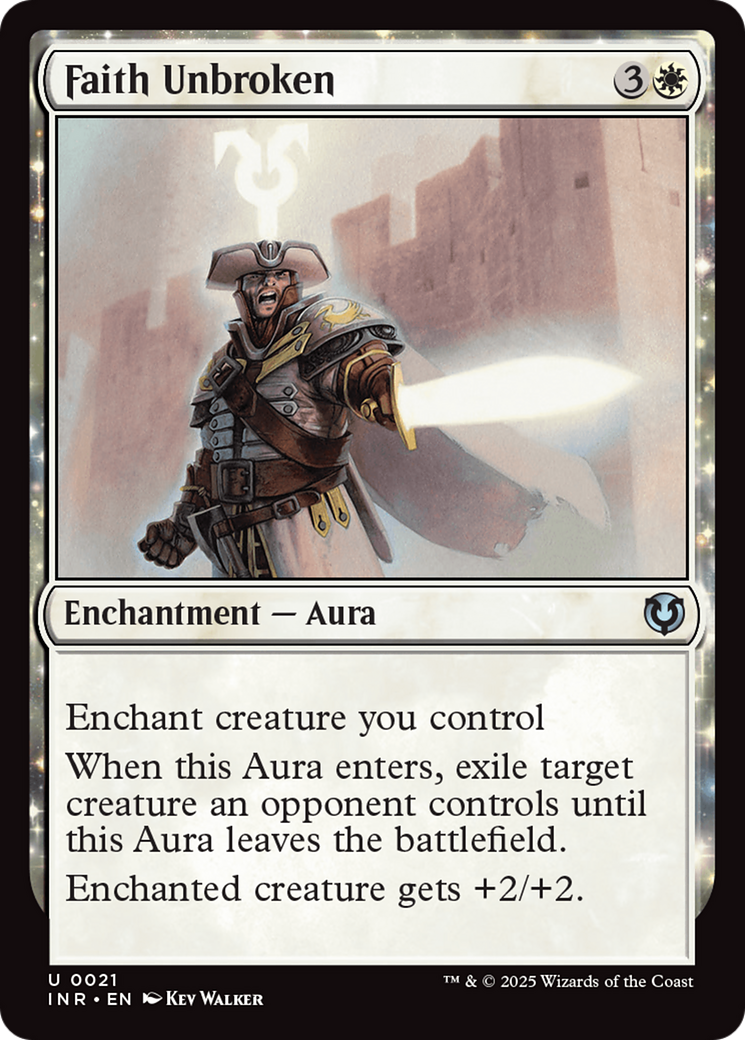 Magic: The Gathering - Faith Unbroken Foil - Innistrad Remastered