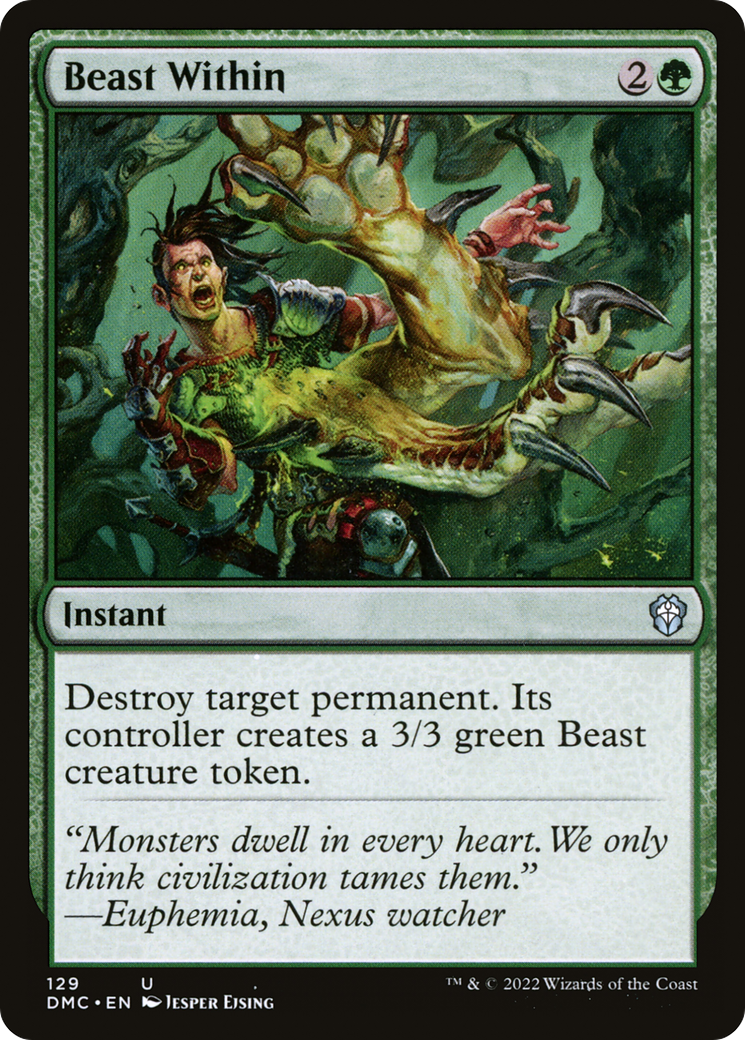 Magic: The Gathering - Beast Within - Dominaria United Commander