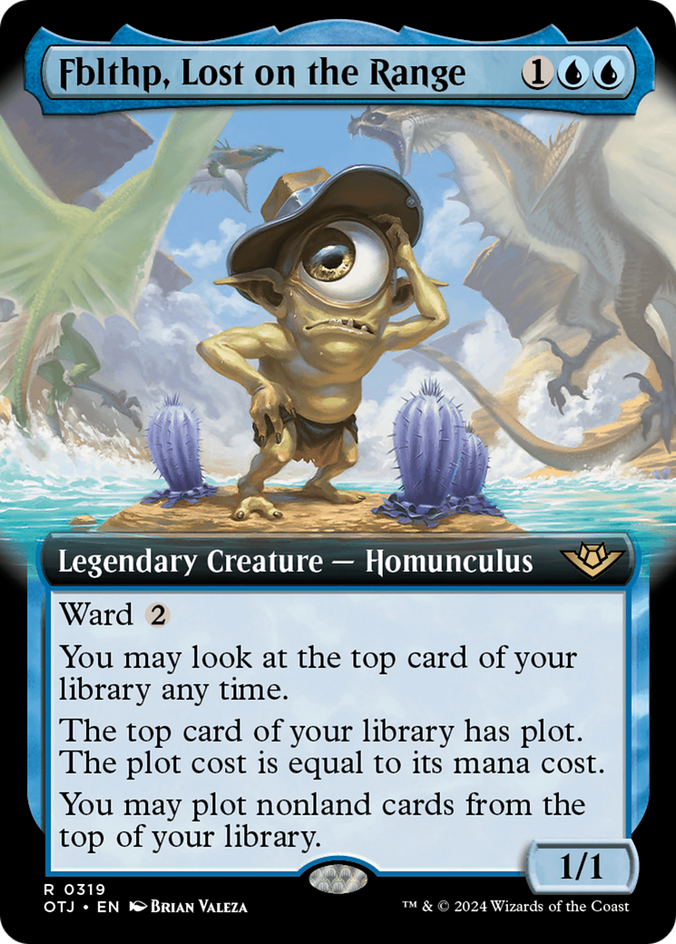 Magic: The Gathering - Fblthp, Lost on the Range Foil - Outlaws of Thunder Junction