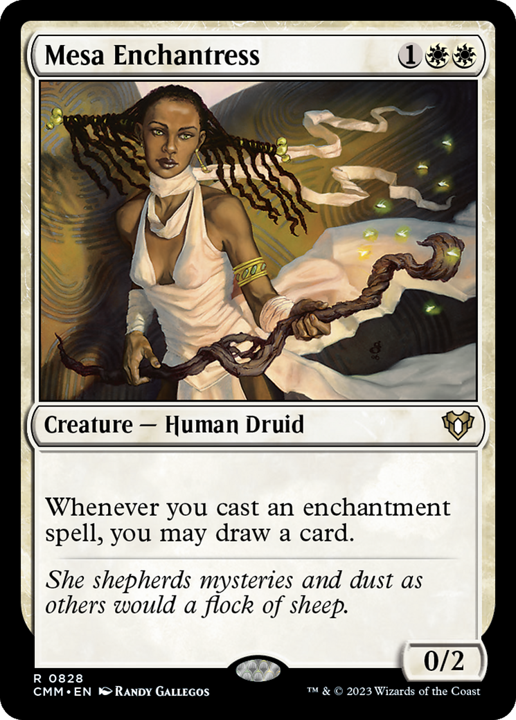 Magic: The Gathering - Mesa Enchantress - Commander Masters