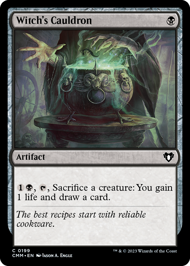 Magic: The Gathering - Witch's Cauldron Foil - Commander Masters