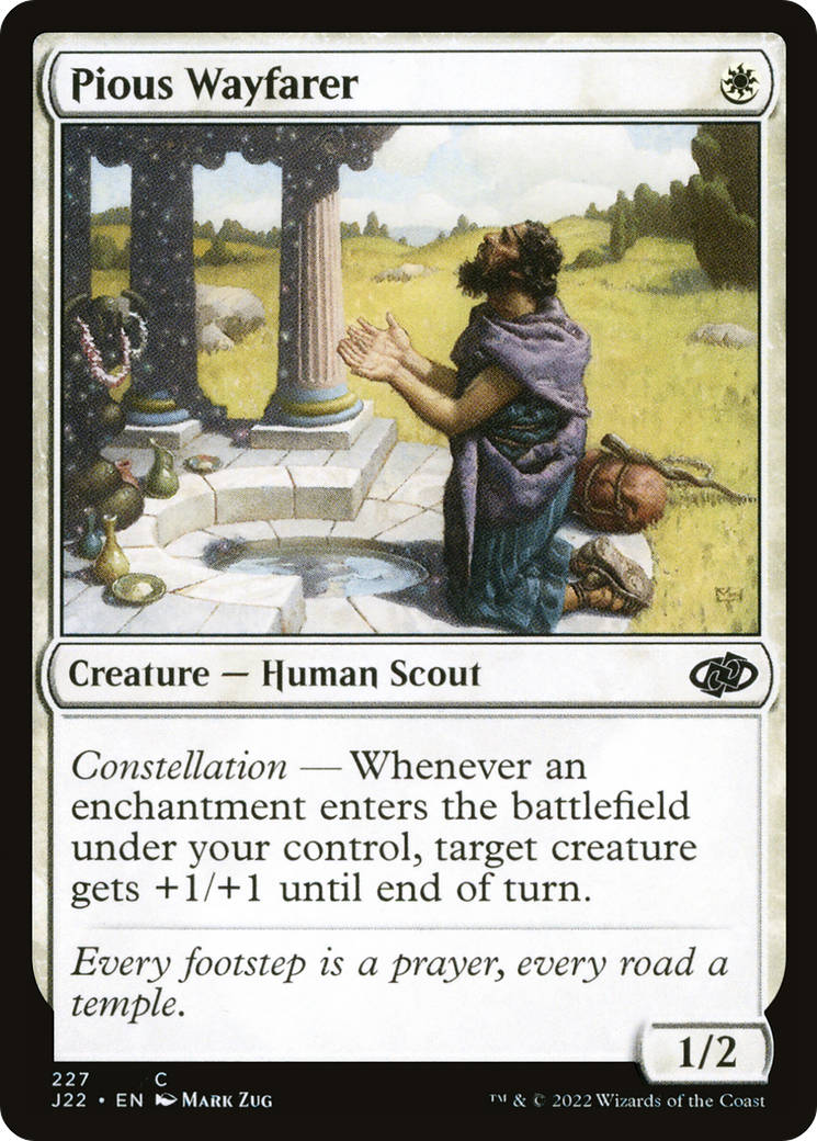 Magic: The Gathering - Pious Wayfarer - Jumpstart 2022