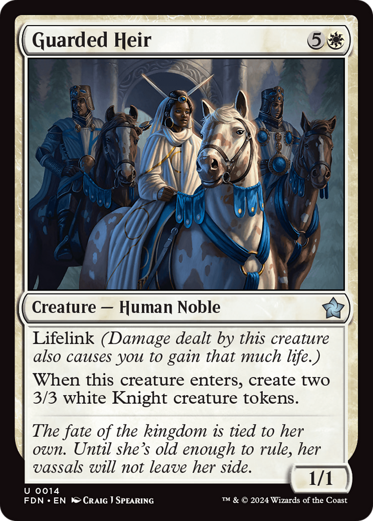 Magic: The Gathering - Guarded Heir - Foundations