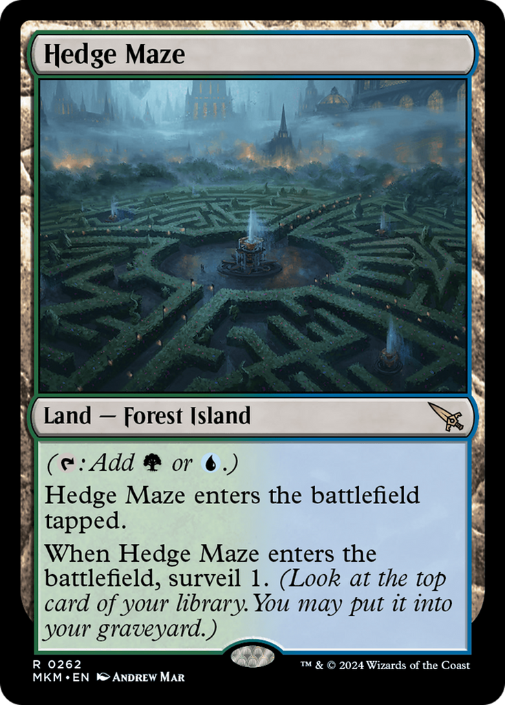 Magic: The Gathering - Hedge Maze - Murders at Karlov Manor