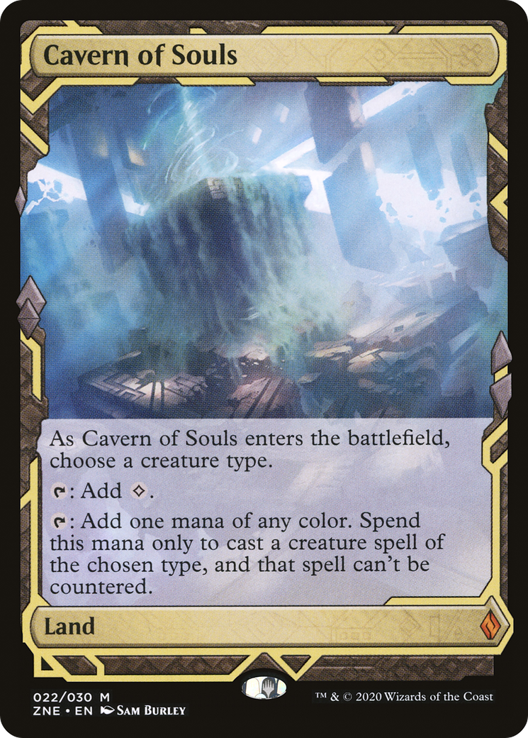 Magic: The Gathering - Cavern of Souls Foil - Zendikar Rising Expeditions