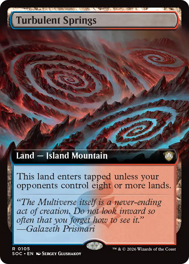 Magic: The Gathering - Turbulent Springs - Secrets of Strixhaven Commander