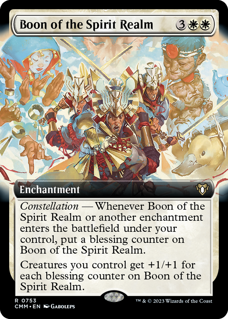Magic: The Gathering - Boon of the Spirit Realm - Commander Masters