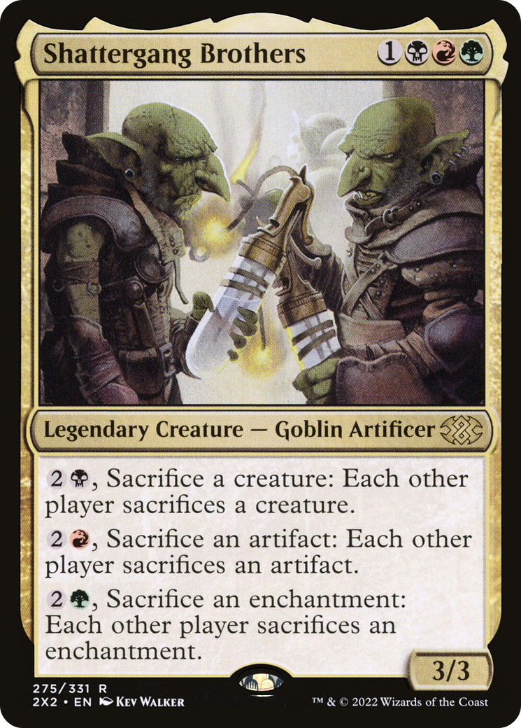 Magic: The Gathering - Shattergang Brothers Foil - Double Masters 2022