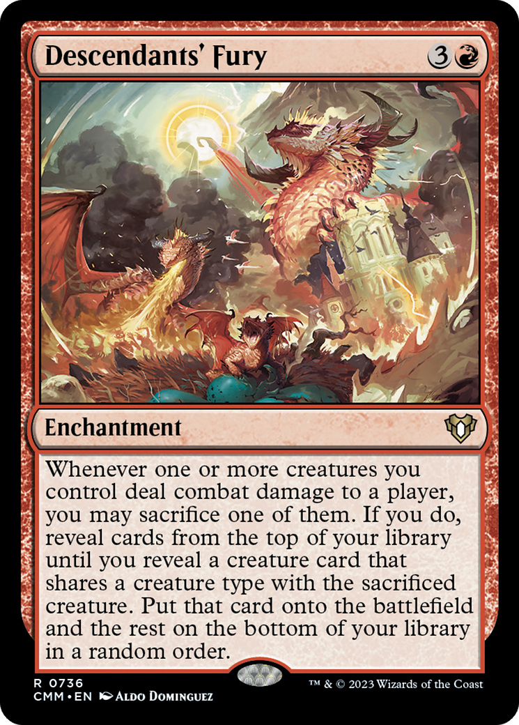 Magic: The Gathering - Descendants' Fury - Commander Masters