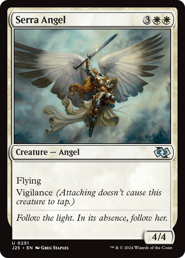 Magic: The Gathering - Serra Angel - Foundations Jumpstart