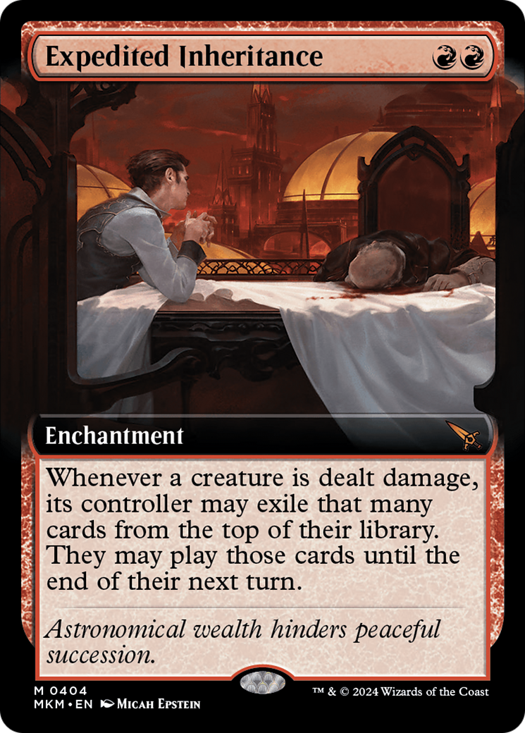 Magic: The Gathering - Expedited Inheritance Foil - Murders at Karlov Manor