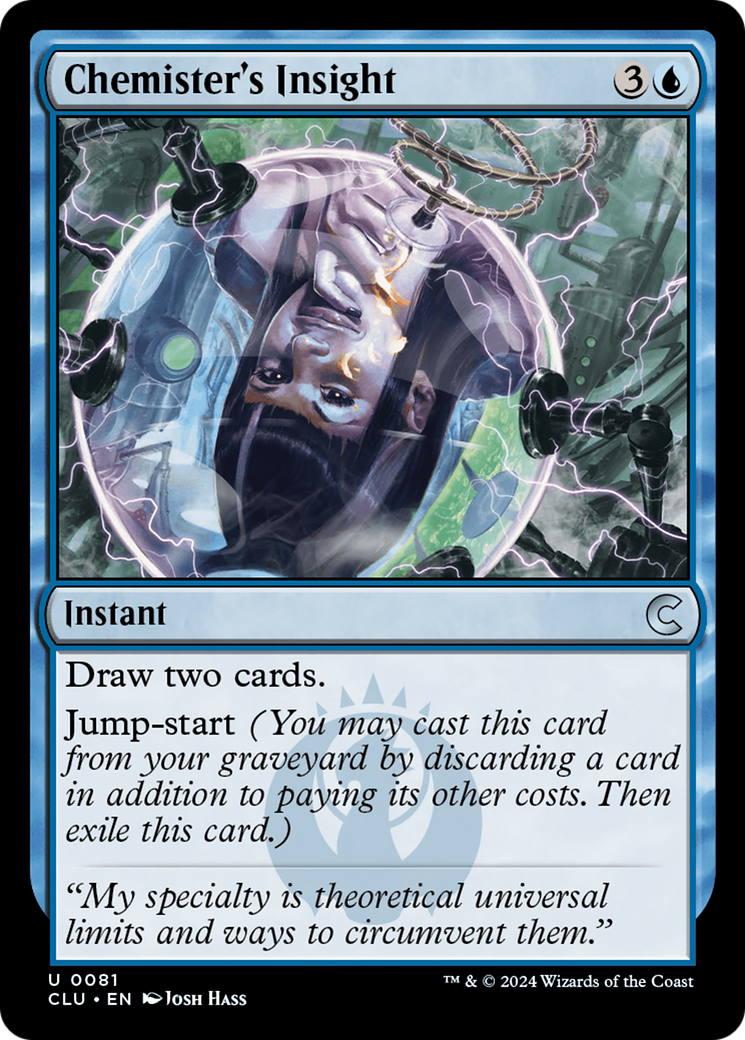 Magic: The Gathering - Chemister's Insight - Ravnica: Clue Edition