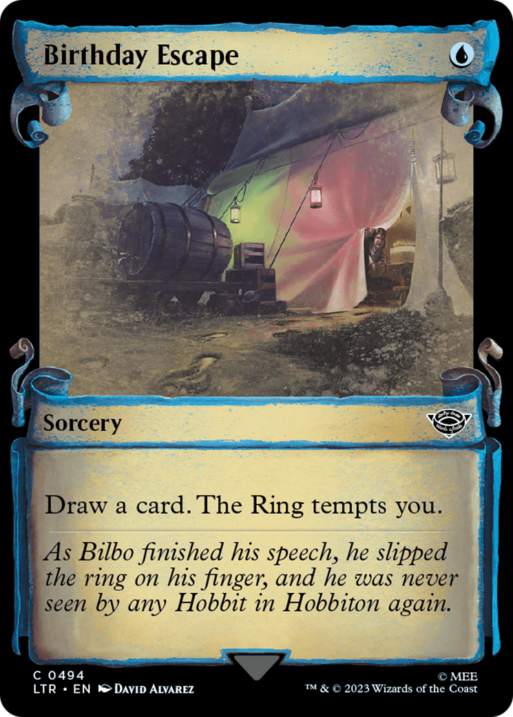 Magic: The Gathering - Birthday Escape - The Lord of the Rings: Tales of Middle-earth